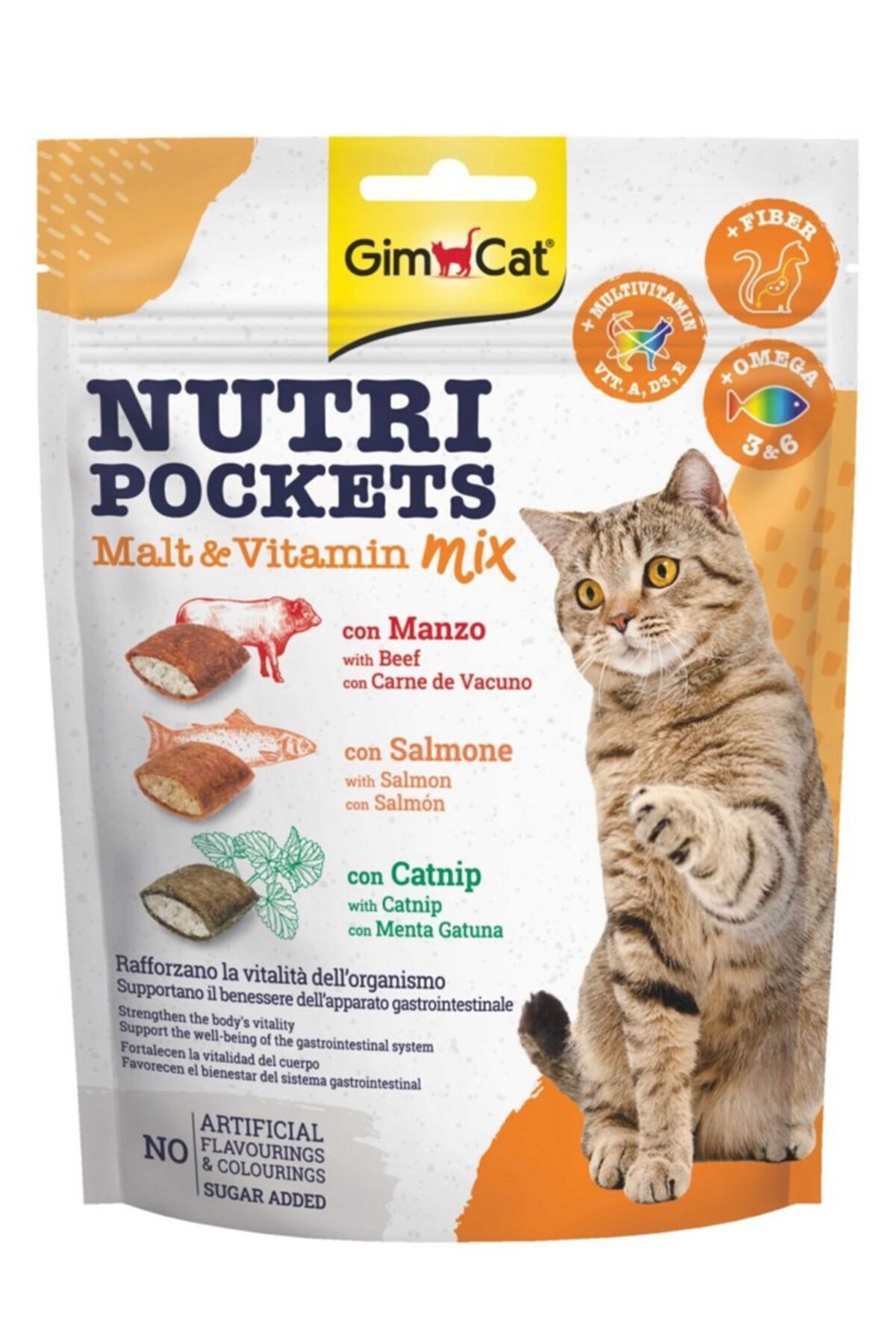 Nutripockets Kedi Ödülü Malt & Multivitamin 150gr