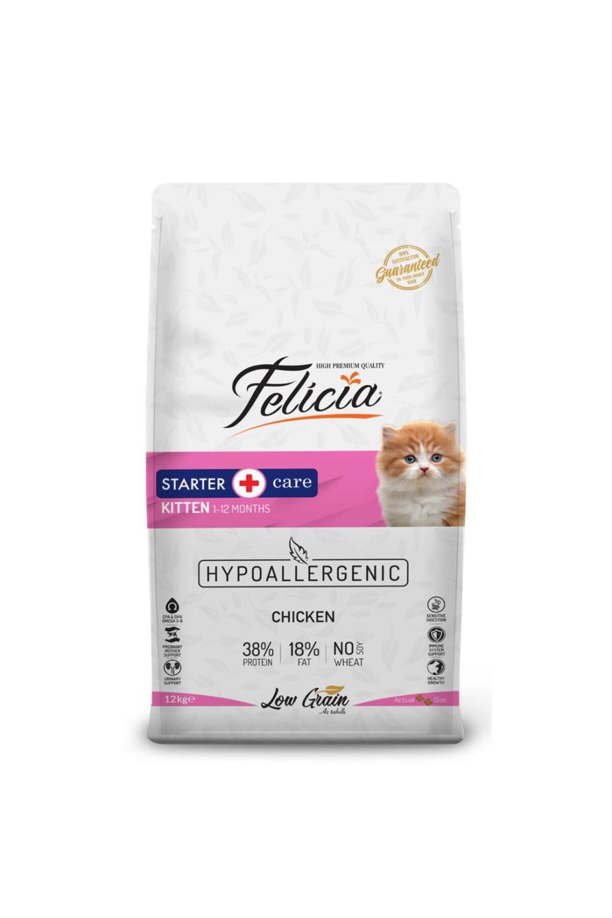 Az Tahıllı 12 Kg Kitten Yavru Tavuklu Hypoallergenic Kedi Maması