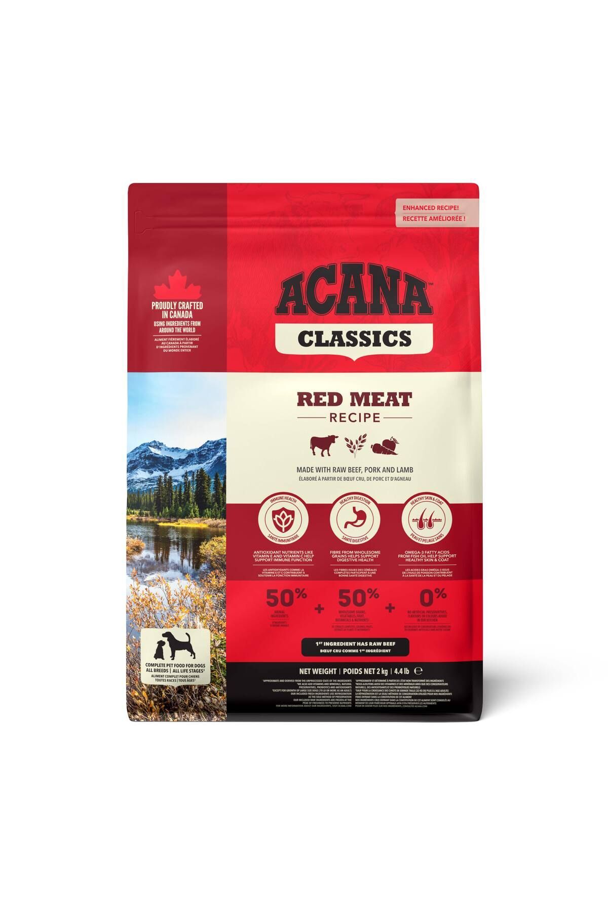 Classics - Red Meat Köpek Maması 2 Kg - Tüm Irk Ve Yaşam Evreleri Için